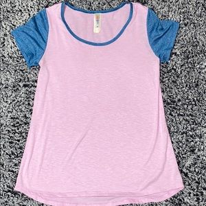 Lularoe classic pink and blue